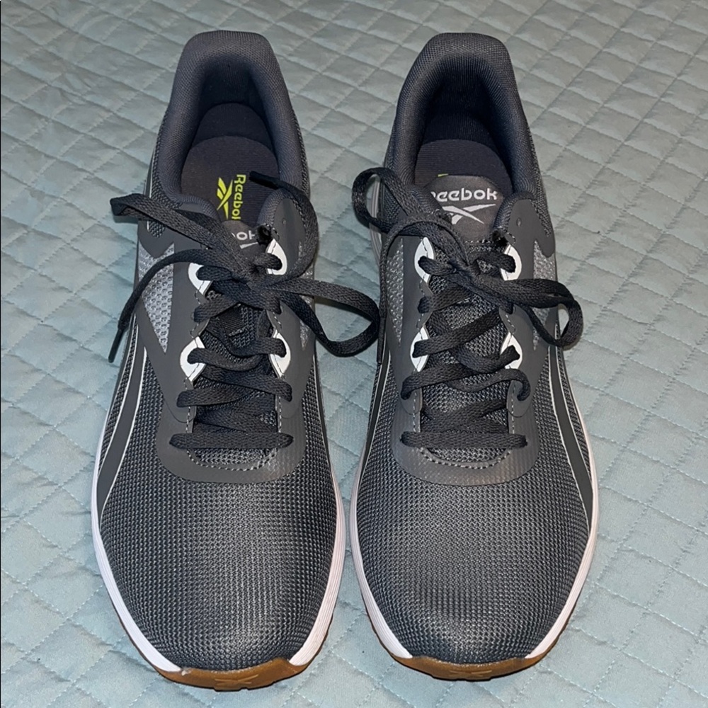 Reebok Black Athletic Shoes with Streamlined Design